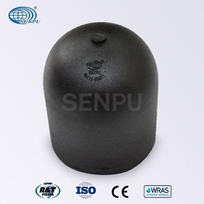 PE Butt Fusion HDPE Τελικό Καπάκι Πολυσωλήνων με αντίσταση τριβής ODM