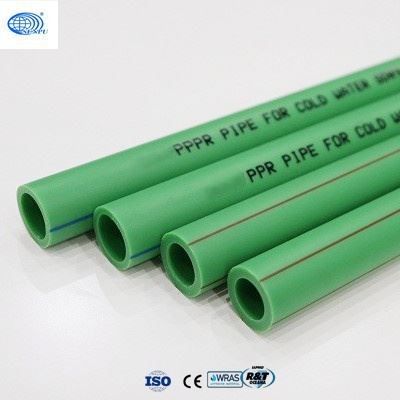 Anti UV Plastic Drinking Water Pipe PPR 20mm High Strength