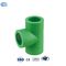 Πράσινο μπλουζάκι μείωσης PPR DIN16962 Εξαρτήματα σωλήνων PPR Γρήγορη ζεύξη